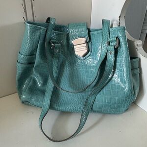 Elegant Teal Handbag
